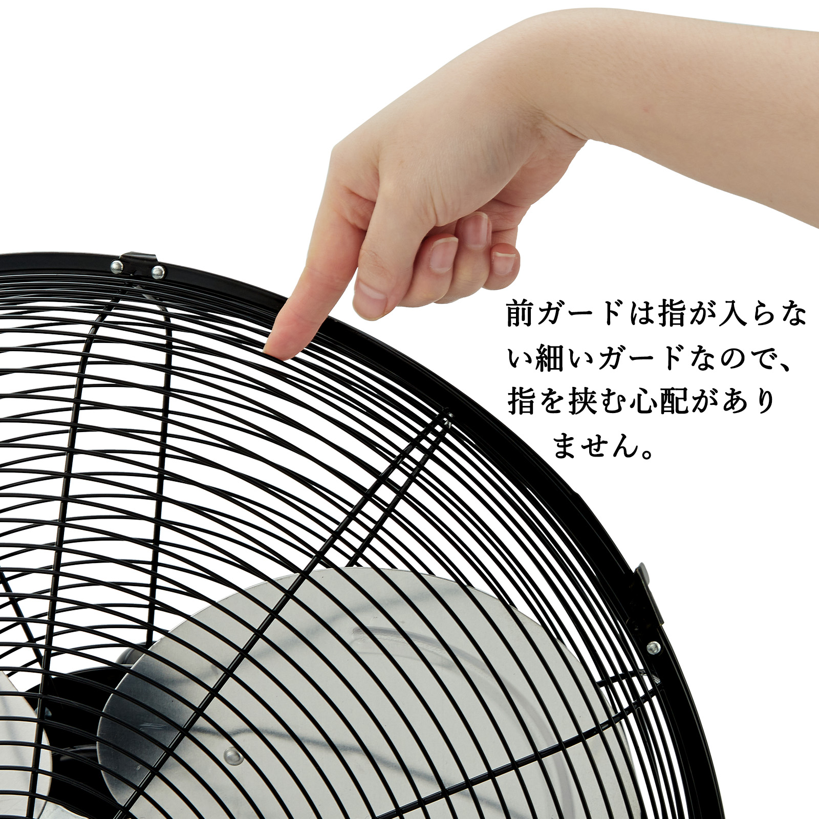 GarveeLife 工場扇 45cm 工業用扇風機 大型 スタンド型 換気 業務用 大型扇風機 強力 強風 倉庫 学校 イベント 工場用 - 画像 (8)