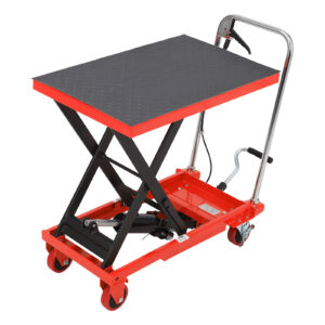 GarveeLife 油圧式昇降台車 耐荷重150kg 225kg リフトアップ 28cm-72cm 油圧リフトテーブル 昇降台車 ゴムシート付
