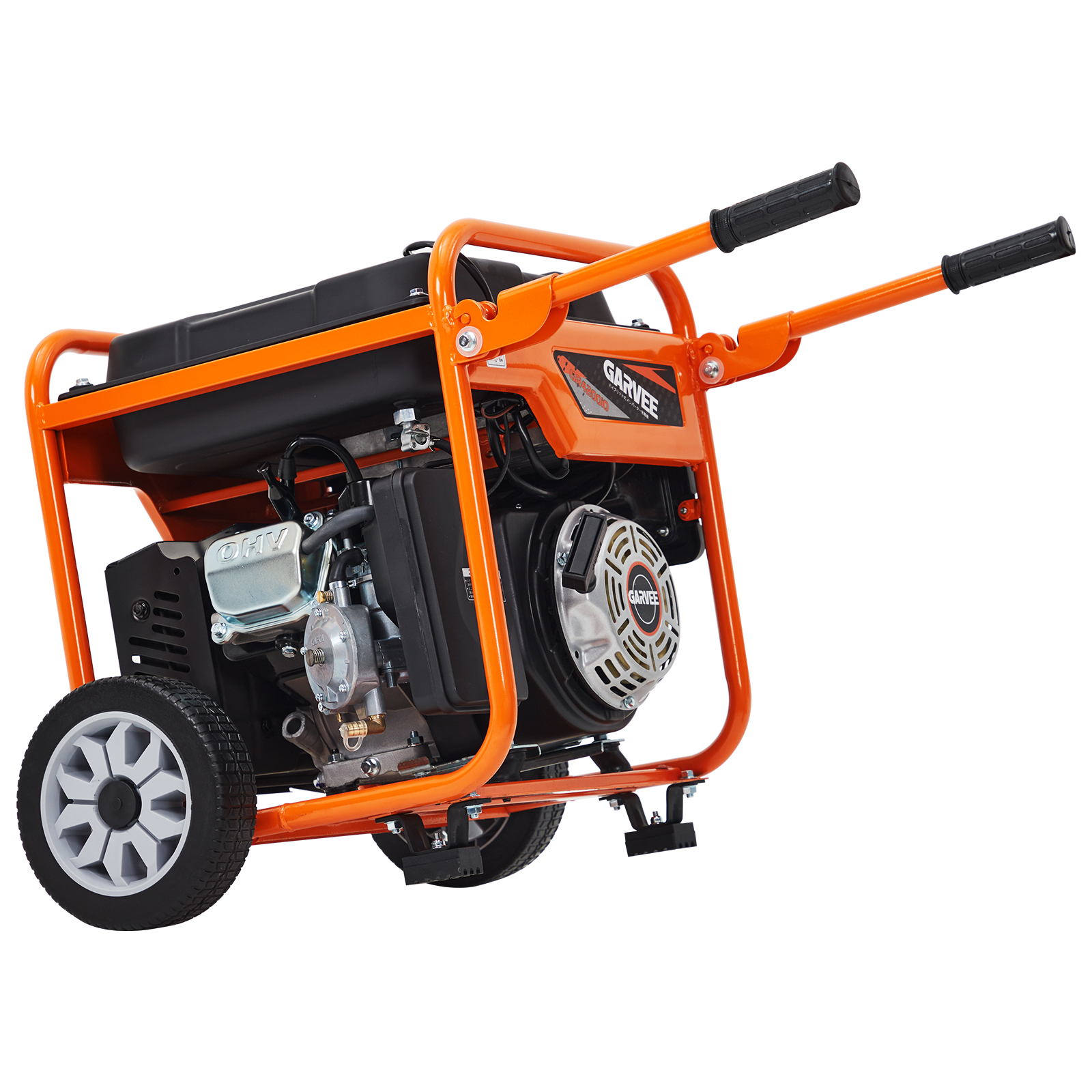 インバーター発電機 LPガス/ガソリン両用発電機 3way 最大出力4200W リモコン/キャスター付 家庭用発電機 GR4200iO