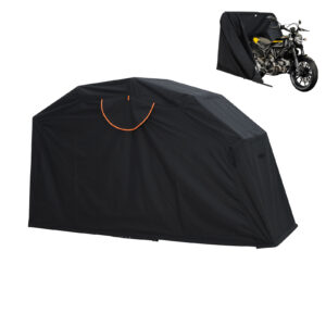 GarveeLife バイク ガレージ 折りたたみ式 バイクシェルター サイクルハウス ガレージテント バイクポート 防水 防犯対策