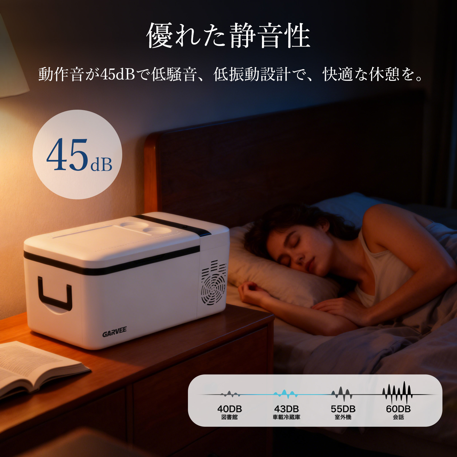 車載冷蔵庫 冷蔵庫 保温 15L -20℃~60℃ 12V/24V車に対応 AC/DC電源対応 キャンプ アウトドア 防災 - 画像 (9)