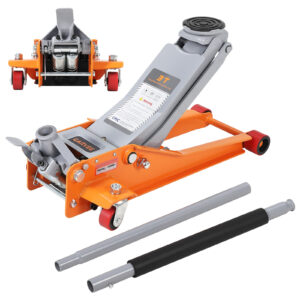 GarveeLife ガレージジャッキ 3t 低床 3トン フロアジャッキ 油圧式 ローダンウンジャッキ デュアルポンプ