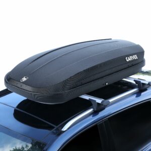 ルーフボックス 340L 390L 大容量 車載 防水 UVカット ABS 軽量 キーロック付き 両側開き クロスバー対応 キャンプ 旅行 車中泊 SUV 荷物収納