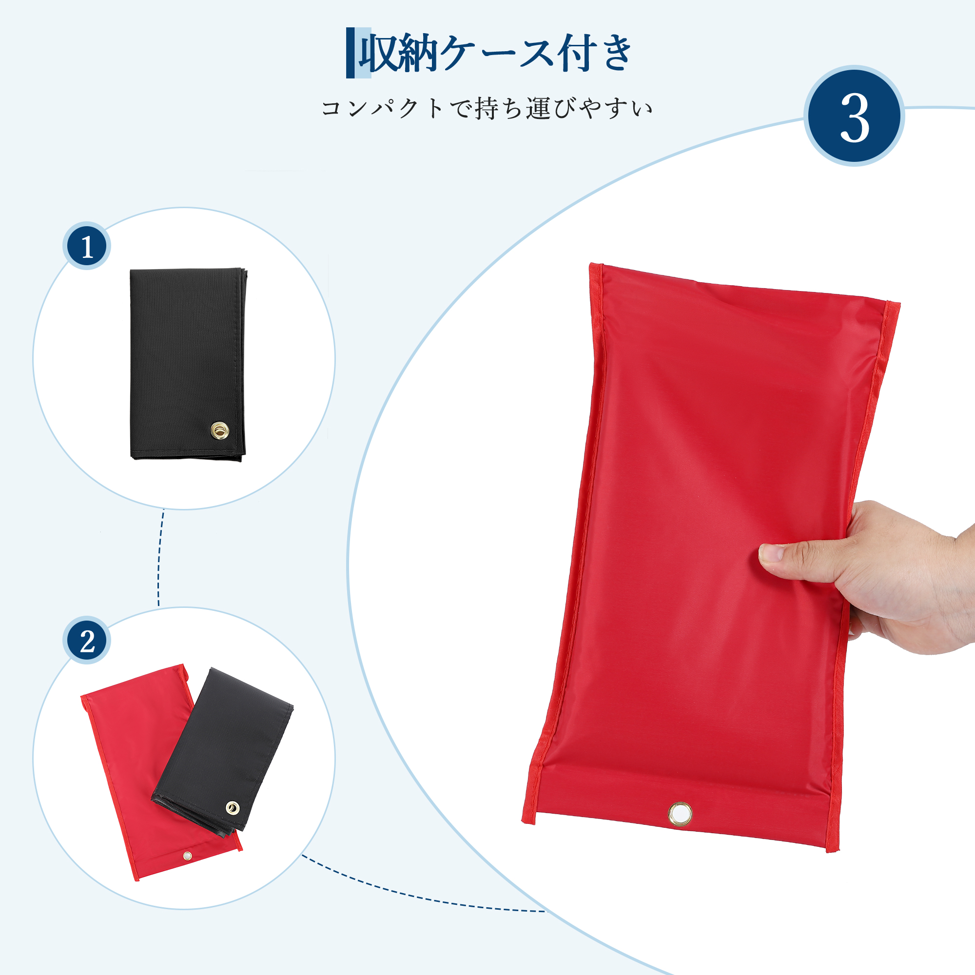 GarveeLife 焚き火シート チクチクしない 4サイズ 60cm 80cm 90cm 120cm - 画像 (5)