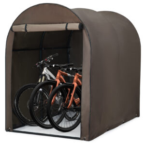 GarveeLife サイクルハウス サイクルポート 1～5台用 ガレージ 物置 屋外 テント 簡易ガレージ バイクガレージ 自転車置き場